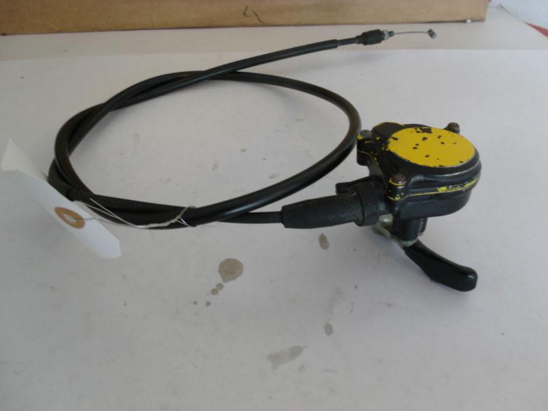 06 honda rancher trx 350 fm / trx350fm thumb throttle lever w/ cable