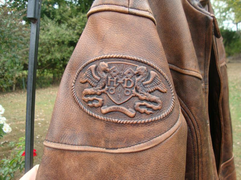 Women’s Medium Harley Davidson Motorcycle Leather Jacket , US $190.00, image 3