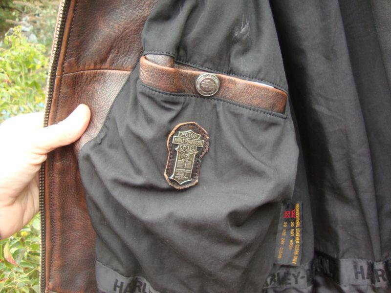 Women’s Medium Harley Davidson Motorcycle Leather Jacket , US $190.00, image 5