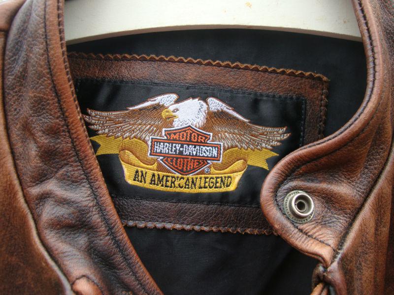 Women’s Medium Harley Davidson Motorcycle Leather Jacket , US $190.00, image 6