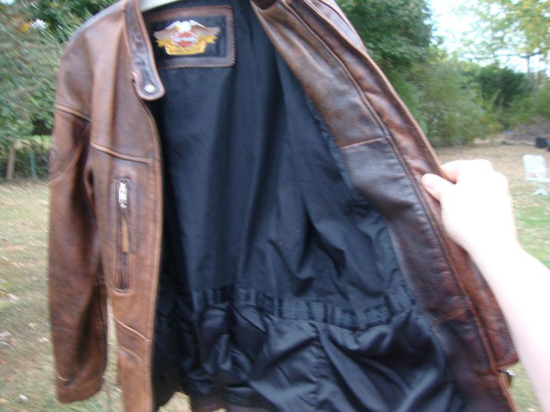 Women’s Medium Harley Davidson Motorcycle Leather Jacket , US $190.00, image 10