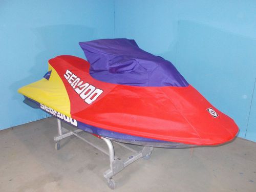 Sea doo gsx gs gsi cover red blue &amp; yellow oem