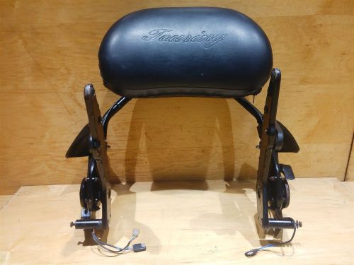 Indy touring rear adjustable back rest heated grips