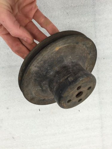 Maserati 3500gt - vignale spyder - water pump pulley - original