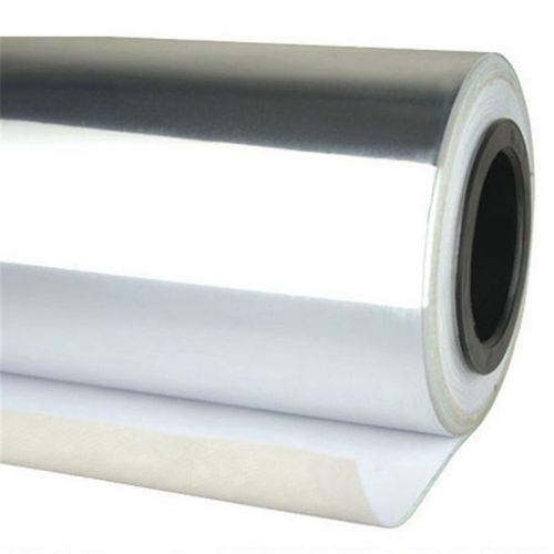 Metalic glossy vinyl wrap car sticker skin sheet roll decal film 12"x60" silver