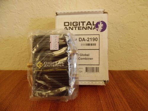 Digital antenna da-2190 2-way global band cell combiner 800-2200 mhz new/old