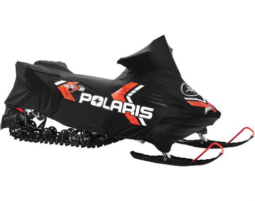Axys™ switchback adventure™ premium snowmobile poly cover - black by polaris