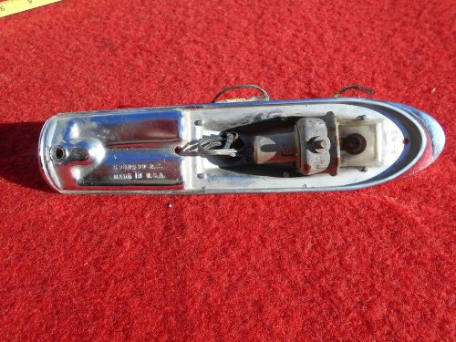 1949 buick super roadmaster guide right park turn light assembly very nice used