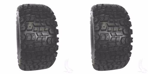 (2) kenda terra trac 20x10.00-8 4 ply golf cart tires
