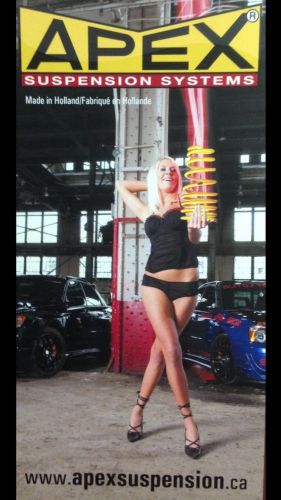 Apex vw golf lowering suspension complete coils springs shocks sp80-2000-60