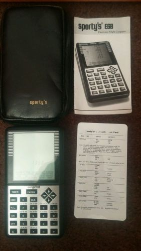 Flight calculator sporty's e6b airplane parts restore engine gauge gas collect