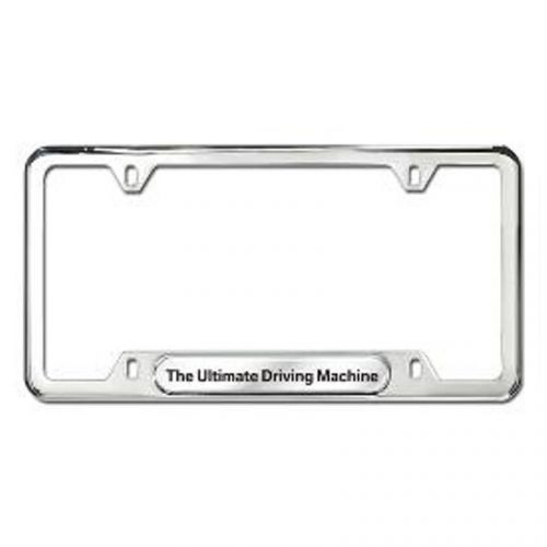 Purchase BMW "The Ultimate Driving Machine" License Plate Frame Kit