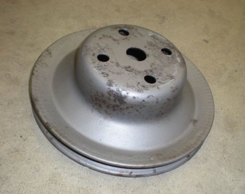 70-72 chevrolet chevy camaro nova bb water pump pulley 3995631a0 used bare metal