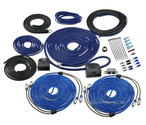 2 x pair audiobahn ams680h 6x8" / 5x7" 190w murdered out car audio speakers