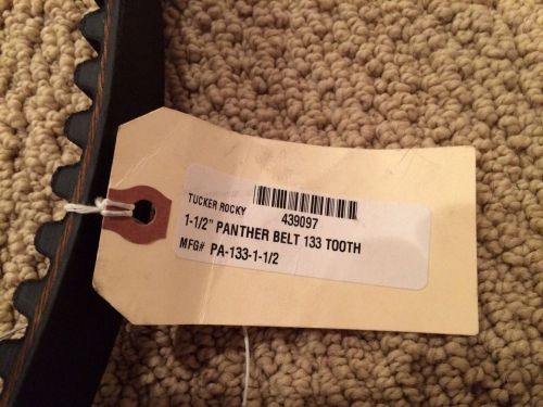 Dayco belt drive 1-1/2" panther belt 133 tooth - pa-133-1-1/2