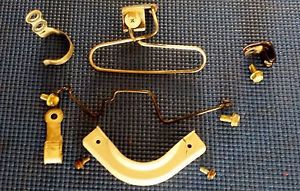 Honda 350x atc atc350x oem front brake line mounts 85