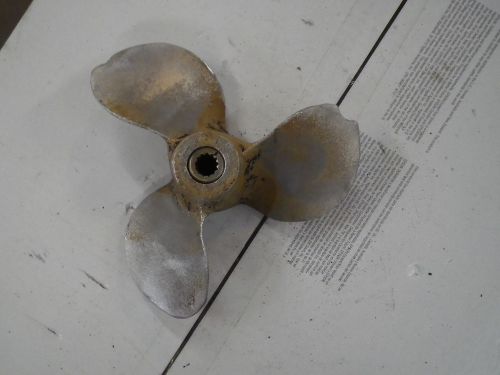 Johnson evinrude outboard motor lower unit propeller 6hp 9&#034; dia 10 pitch 389069