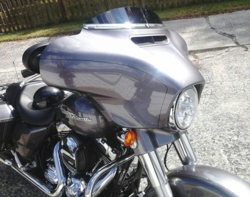 3" black windshield for harley davidson 2014 &amp; up touring / flhx street gld  flh