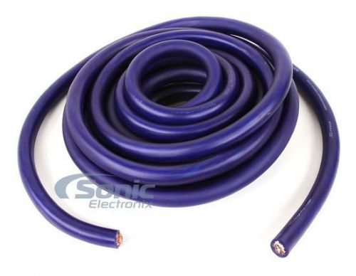 New! xs power xpflex0bl-20 20ft xp flex 0 awg cca power/ground cable wire