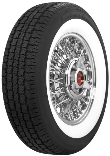 American classic 205/75r14 2-1/2&#034; wide white radial