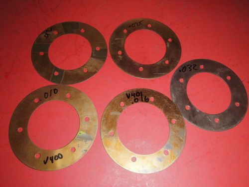 Race go kart vintage nos mcculloch blow proof head gasket set .010 .012 .016 +++