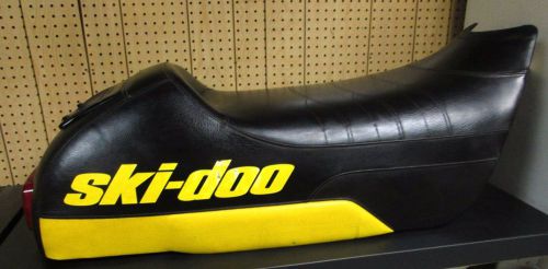 Used ski doo snowmobile seat assy. w/ taillight 1999 mxz 700