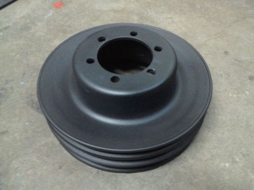 Mopar dodge plymouth 3-groove crank pulley 36143-77 small block 318 340 360