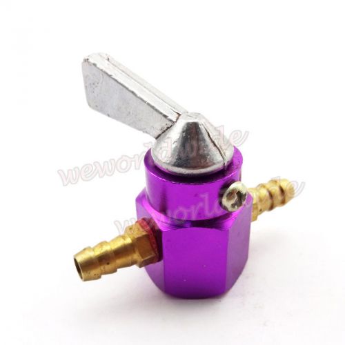 1/4" 6mm gas cnc fuel tank tap for motocross atv pit dirt motor bike motorcycle