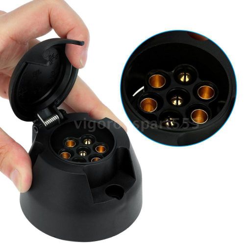 Purchase 7Pole 12V Tow Bar Towing Socket 7Pin Trailer Socket N Type