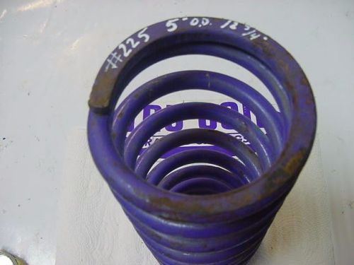 Tru-coil #225 rear 5" od x 12-3/4" tall coil spring imca wis nascar ratro dr143