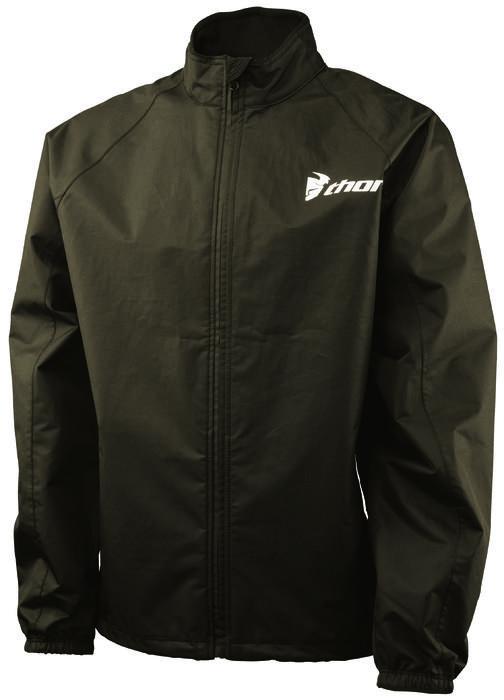 Thor pack waterproof mx motorcycle jacket black xl/x-large
