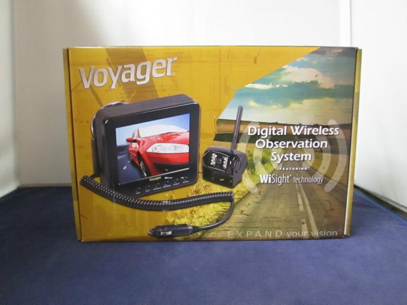 Voyager wvos511 digital wireless backup camera observation system...new!!!