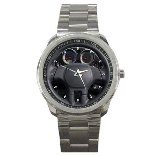2008 mitsubishi eclipse 2-door spyder man gt steering wheel wristwatch