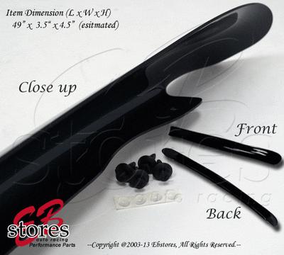 Hood shield bug deflector visor dodge ram 1500 02 03 04 05 06 07 08 2002-2008