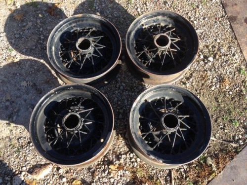 (4) kelsey hayes 1954 buick skylark optional wire wheels