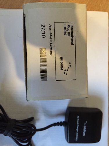 Iridium ac charger for 9505a , 9555 and 9575 satphones