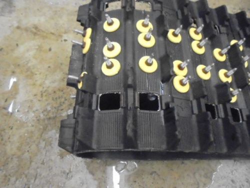 Snowmobile track 121" x 1.25" x 15" x 2.52" pitch with 143 studs