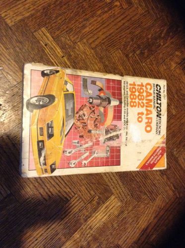 Chilton&#039;s repair manual (7317) chevrolet camaro 1982-92