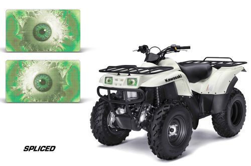 Amr racing kawasaki prairie 360 quad headlight eyes atv graphics all years spc g