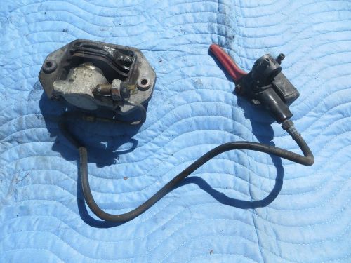 Polaris ultra 1997 brake master cylinder lever brake caliper