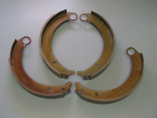 Brake shoes 1942-1948 ford &amp; mercury new set of 4 oval