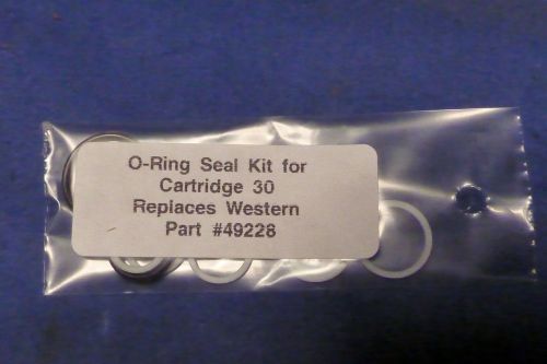 Western  49228,western snow plow # 30 cartridge  valve seal kit,new