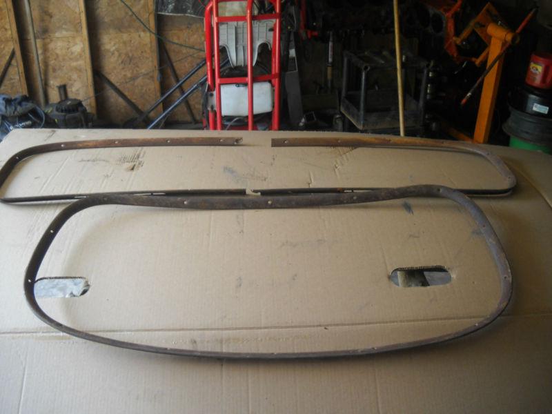 1948 chevy fleetline aerosedan front&rear window  trim