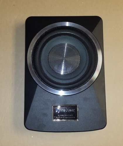 Dyna quest super compact active subwoofer dqc-803b with cords