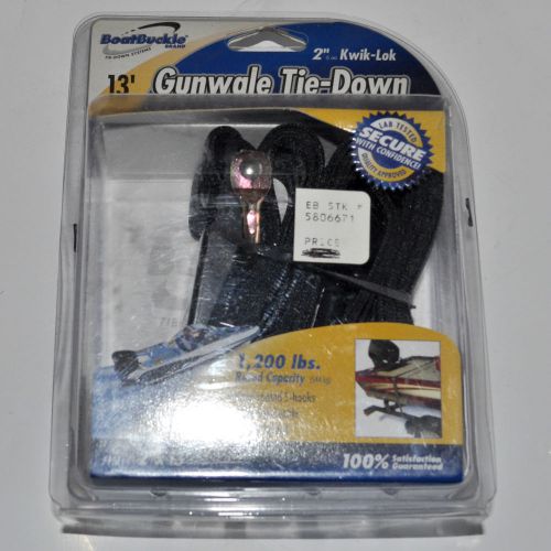Boatbuckle brand 13' gunwale tie-down