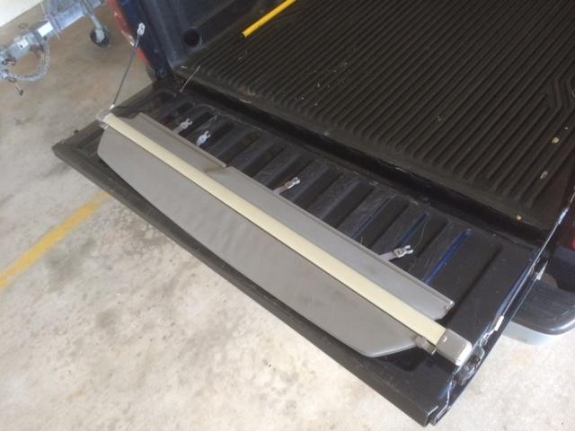  2003-2009 toyota 4runner rear security retractable tonneau cargo cover oem