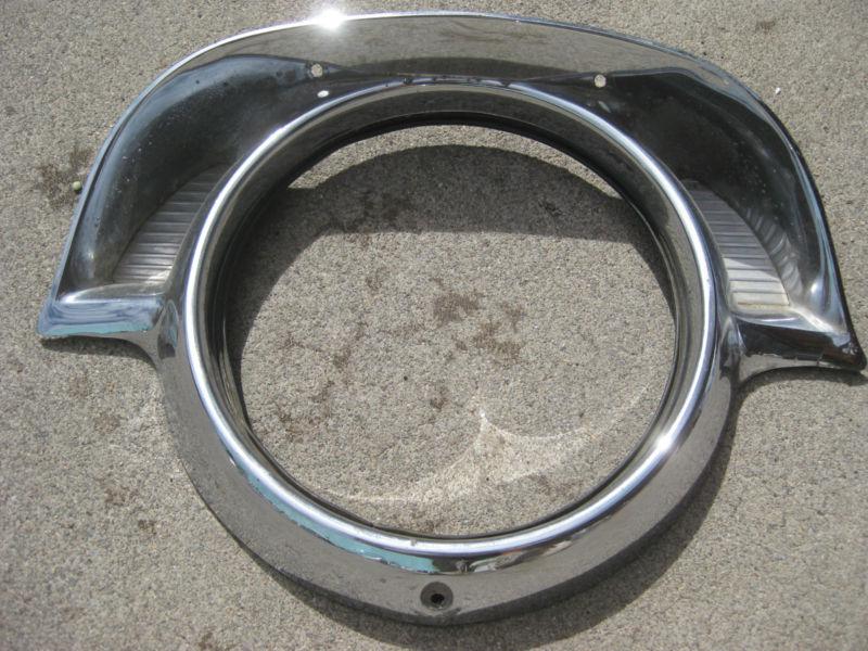 1956 56 Cadillac Caddy headlight bezels rings trim 2 sets (4 rings), US $49.00, image 4