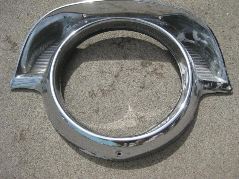 1956 56 Cadillac Caddy headlight bezels rings trim 2 sets (4 rings), US $49.00, image 6