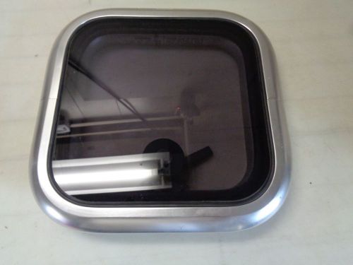 Lewmar opening port hatch 11 1/4" x 11 1/4" od 8 1/4" x 8 1/4" cut out