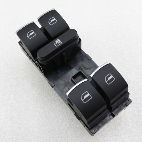 Oem chrome master window switch for vw golf jetta rabbit tiguan passat cc b6 b7